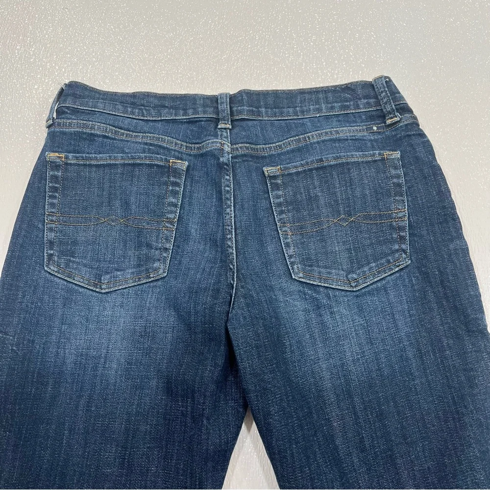 LUCKY BRAND Dark Indigo Denim Bermuda Shorts Size 8 - Picture 5 of 6